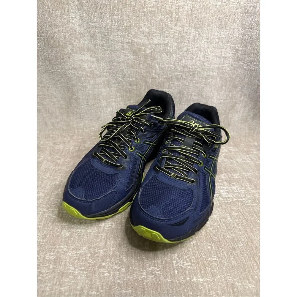 Asics Men's Lace-up Gel-Venture 6 Active Running Sneakers Black Size 10.5